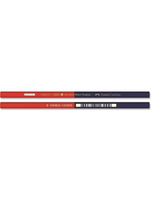 Meks Faber-Castell Faber Mavi-Kırmızı Renkli Kurşun Kalem (1131430000)