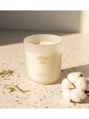 Meks Rakle White Tea Kokulu Mum Beyaz 175 Gr, Beyaz