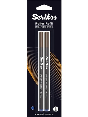 Meks Scrikss Safety Roller Refil Mavi