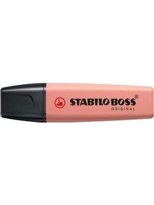 Meks Stabilo Boss Naturecolors - Fosforlu Kalem - Gül Kurusu