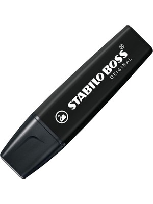 Meks Stabilo Boss Original - Fosforlu Kalem - Siyah