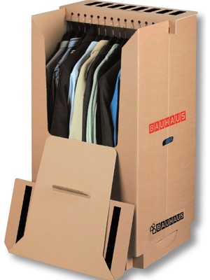 Bauhaus Elbise Taşıma Kolisi (8'li Paket)