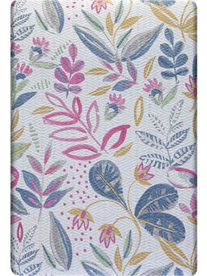 Samteks Faralya Çift Kişilik Baskılı Pike 200 x 220 cm (7'li Paket)