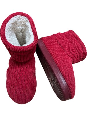 Chirpy Rosso Kadın Panduf Kırmızı 36-41 (7'li Paket)