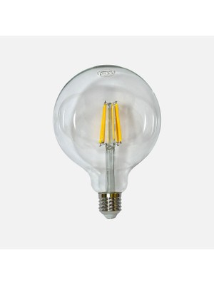 Ecolite LED Filament G125 14W Sarı Işık (2700K) (8'li Paket)