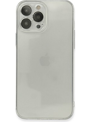 Bezos iPhone 13 Pro Kılıf Fly Lens Silikon - Şeffaf