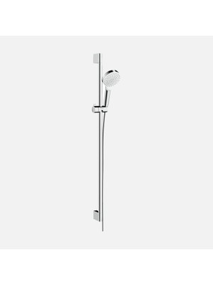 Hansgrohe Crometta 1 Jet Duş Seti Beyaz/krom (2'li Paket)