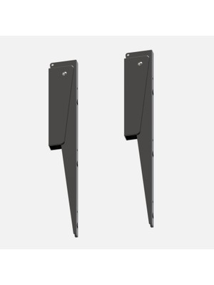Tempo 45 cm Konsol 2'li Siyah (2'li Paket)