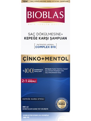 Bioblas Kepeğe Karşı Şampuan 360 ml (8'li Paket)