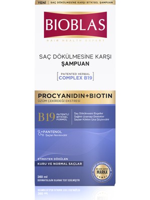 Bioblas Antistress Şampuanı 360 ml (7'li Paket)