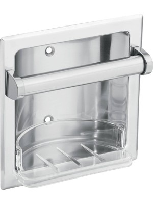 Valor Moen 2565CH Donner Ticari Sabunluk, Küçük, Krom