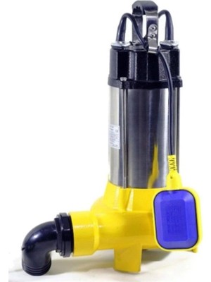 Mey İthalat Attlas V1100D-F 1.5hp Parçalayıcı Bıçaklı Drenaj Pompası