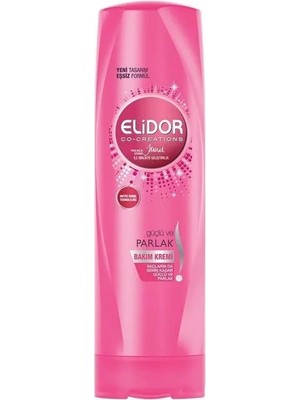 Elidor Güçlü ve Parlak Saç Kremi 350 ml (8'li Paket)