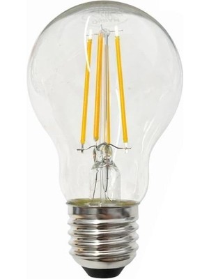 Valor Osram Value 6,5W (60W) A60 Dim Rustik LED Ampul E27 Sarı Işık - Işığı Kısılabilir Filamentli Lamba