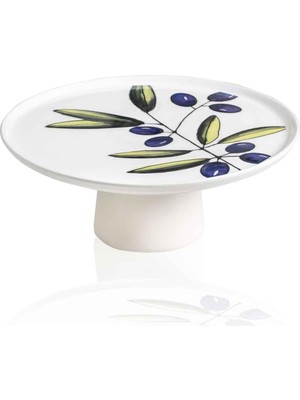 Valor [marka] Olivos Ayaklı Servis Tabağı 10X26 cm