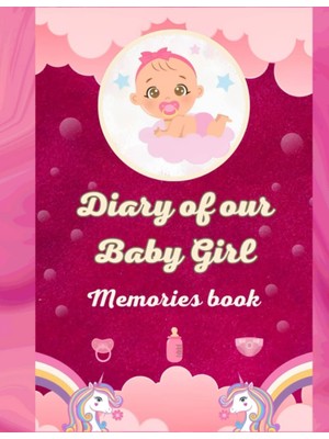 Valor Independently Published Baby Girl Diary Of The First Year For New Parents | Gender Reveal Gifts For