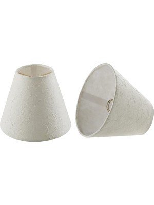Valor Aspen Creative 32129-2A Küçük Sert Sırtlı Empire Shape Avize Klipsli Abajur Seti (2'li Paket), Beya