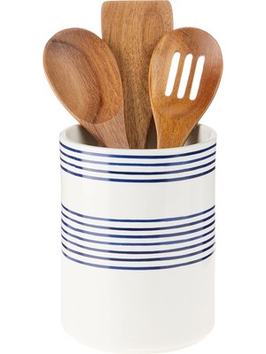 Valor Kate Spade New York 885892 Charlotte Street Utensil Crock, Blue
