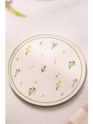 Valor Botanical Seramik 4'lü Servis Tabağı Seti 26,5 cm