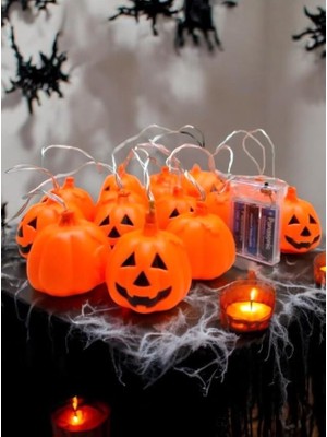 Valor Halloween Balkabaği Pi̇lli̇ LED Işik 10 Ampül 195CM