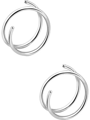 Valor 2 Adet Çelik Burgu Hızma Piercing, Gümüş