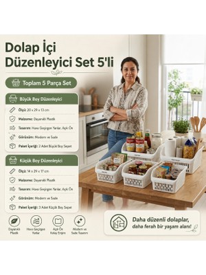Dolap Içi Düzenleyici Set 5'li