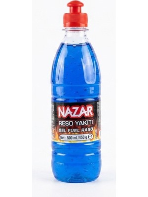 NAZAR 1 Adet Jel Reşo Yakıtı 500 ml (450 Gr) Isıtıcı Jel Yakıt