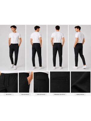 Denny\'s Fermuarlı Cepli Jogger Pantolon