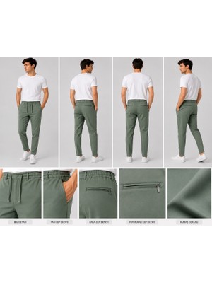 Denny\'s Fermuarlı Cepli Jogger Pantolon