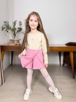 Koçak Kids Etek Şort Alt Üst Takım Mevsimlik