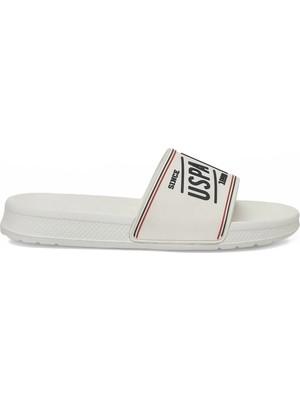 U.s. Polo Assn. Roland Beyaz Erkek Terlik Beyaz