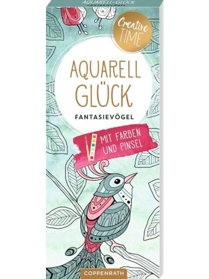 Mey İthalat Aquarell-Glück: Fantasievögel