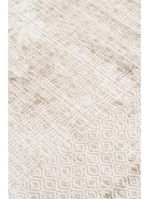 Vivense Koza Mirage Krem Vizon Salon Halısı A3786C, 80X300