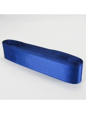 Valor Lacivert Saten Kurdela 3 Cm. x 10 Metre