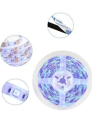 Semel Rgb Şerit LED 10 Metre LED Işık Kumanda ile Kontrol Rgb