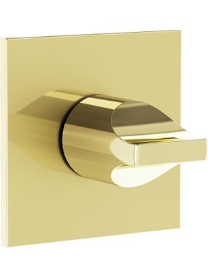 Mey İthalat Vitra Suit A4283974 Ankastre 3 Yollu Yönlendirici, Soft Altın