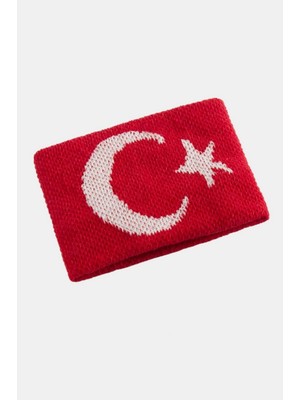 Zero Land Kmrsfres Ay Yıldız Beyaz Hlu Bileklik - Kırmızı