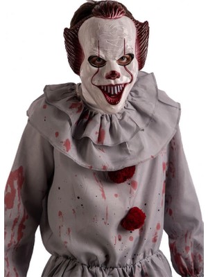 Gees Global Plastik Joker Maskesi Killer Palyaço Maskesi