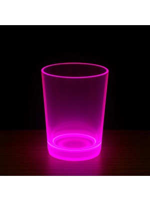 Gees Global Partyglow Neon Pembe Bardak 8.5 x 10.5 cm