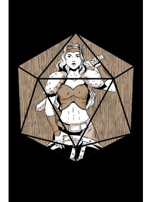 Mey İthalat Doncella Escudera Nórdica D20 - Cuaderno De Mitología Nórdica: Cuaderno Dın A5 (6x9) Para Entusiastas De Los Juegos De Rol Y Fanáticos De Los Juegos ... Y Días De La Semana Para La Función De Diario