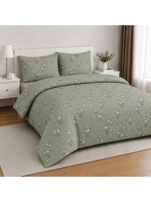 Freyja Home Çift Kişilik Lastikli Çarşaflı %100 Pamuk Nevresim Takımı