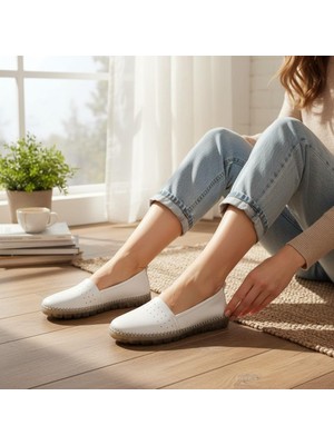 Bulldozer 261972 Kadın Hakiki Deri Jel Comfort Taban Günlük Ayakkabı