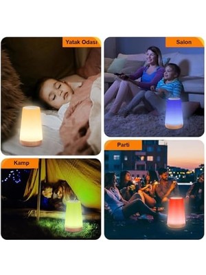 Masaüstü Şarjlı LED Aydınlatma Gece LAMBASI/GT-CL11