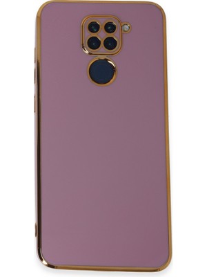 Fırsatkolik Note 9 Kılıf Volet Silikon - Mor