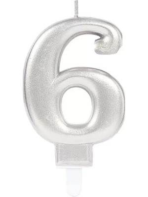 Uslucan Alışveriş 6 Rakam Mum Gümüş Renk