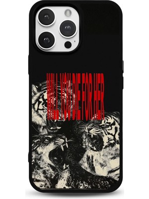 Modiwa Design iPhone 14 Pro Uyumlu Desenli Glossy Parlak Yüzey Silikon Telefon Kılıfı