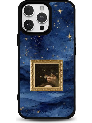 Modiwa Design iPhone 14 Pro Uyumlu Desenli Glossy Parlak Yüzey Silikon Telefon Kılıfı