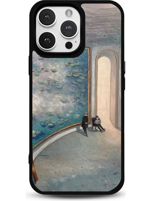 Modiwa Design iPhone 14 Pro Uyumlu Desenli Glossy Parlak Yüzey Silikon Telefon Kılıfı