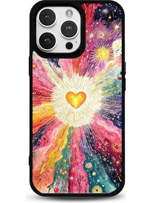 Modiwa Design iPhone 14 Pro Uyumlu Desenli Glossy Parlak Yüzey Silikon Telefon Kılıfı