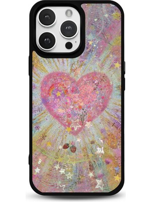 Modiwa Design iPhone 17 Uyumlu Desenli Glossy Parlak Yüzey Silikon Telefon Kılıfı